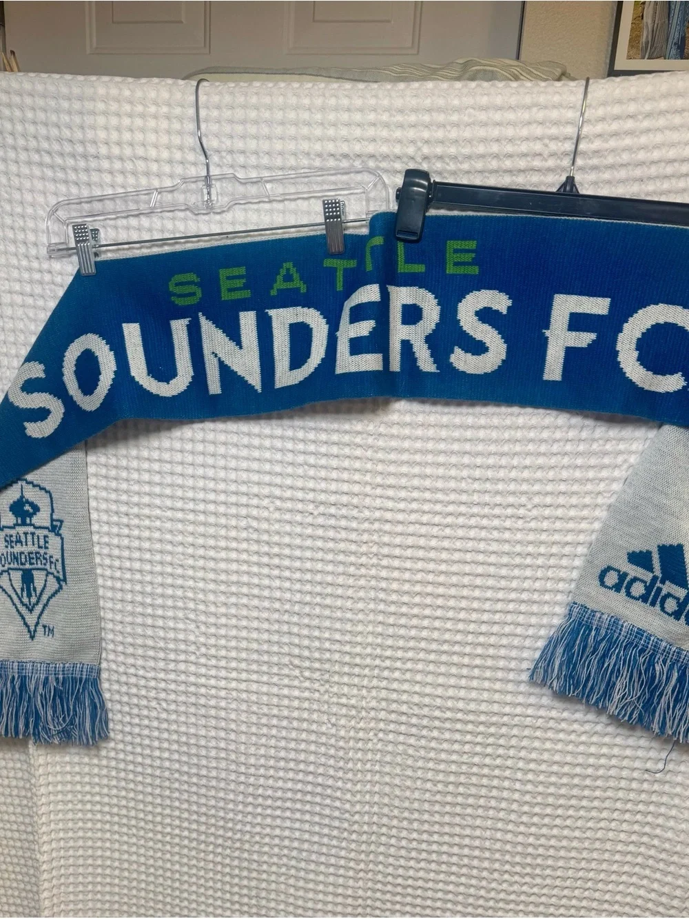 Adidas Seattle Sounders FC 2016 Alliance Member Scarf- 65 Inches